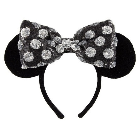 Retired Disney Parks "Swap Your Bow" Ears Starter Set | Minnie Mouse Headband - Picture 1 of 8